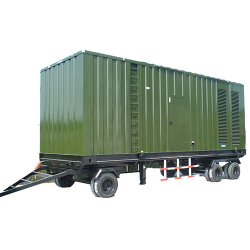 信阳会议移动集装箱型发电机组电站